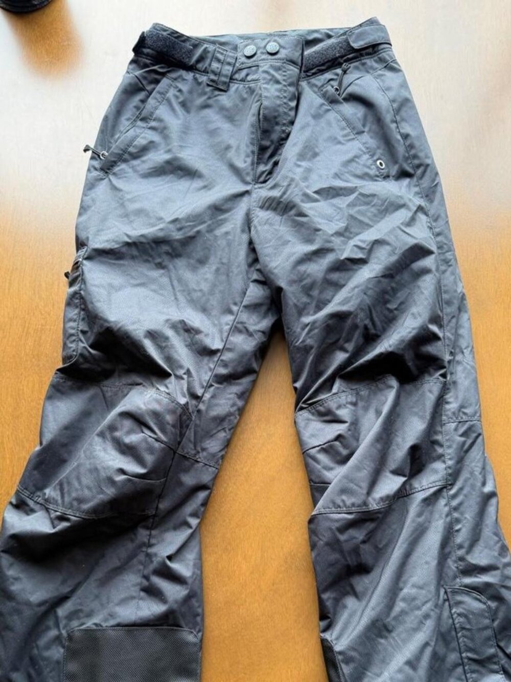 REI Co-op kids black snow pants size M (10-12)